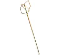 Sosoport Tige de Mélange à Béton Hexagonale à Fond Plat en Acier Robuste, Accessoire pour Perceuse Électrique, Agitateur de Peinture et Plâtre, Outil Polyvalent pour Construction