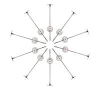 Sosoport Tige de Support d'Armoire en Plastique 4 MM Lot de 10 Pièces Charnière de Sécurité pour Porte de Placard Rabattable Quincaillerie pour Charnières Cuisine Support de Levage