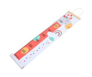 Sosoport Toise Murale Mesure Taille Précise en Bois et Toile Rose Garçon et Filles Design Animalier Cartoon Décoration Murale Présent Personnalisé pour Chambre à Suspendre pour Garçon