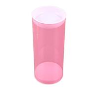 Sosoport Tube de Rangement Transparent pour Volant de Badminton en Plastique avec Couvercle, Solide et Portable, Séances D'entraînement
