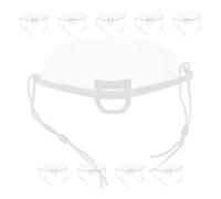 Sosoport Visage Anti-crachat 10pcs en PE Lavables Cuisine et Hôtels Design Centré sur L'humain Confort et Sécurité