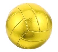 Sosoport Volleyball Doré Taille Officielle 5 en PVC, Surface Lumineuse à | Résistant à L’usure, Léger et Antidéchirure, Usage Intérieur Salle de Sport, pour Adultes et Jeunes Joueurs