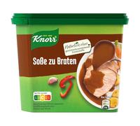 Soße zu Braten en Dose, 280 g - Bouillon Brune Délicieuse au Goût Épicé doux, Parfaite pour Viandes - Pour une préparation Rapide Sans Additifs, prête en un instant - Compatible avec Knorr 280 g
