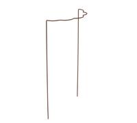 Sostegno Ondulato Per Piante 70x40cm Marrone Ruggine Peacock Piante Accessori Giardino Esterno Multicolore