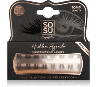 SOSU Cosmetics Hidden Agenda Undetectable Lashes faux-cils individuels sans nœud 10 mm