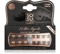 SOSU Cosmetics Hidden Agenda Undetectable Lashes faux-cils individuels sans nœud 12 mm