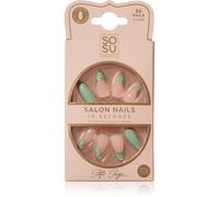 SOSU Cosmetics Salon Nails Faux ongles teinte Soft Sage 30 pcs