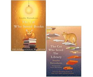 Sosuke Natsukawa Collection 2 Books Set (The Cat Who Saved Books, The Cat Who Saved The Library)