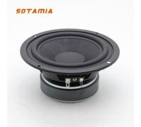 SOTAMIA-Haut-parleur audio Audiophile cône Kevlar,Woofer milieu de gamme,Pro-ject, Home Bookshelf,4 Ohm,5.5 W,100 "",1Pc
