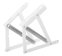 SOTECH 1 paire 63 de Ferrure de lit à ressort avec support de volet | à ressort Charnière pour Lits pliants et meuble pliants Ferrure de coffre angle d’ouverture ° pour lit relevable et sommier
