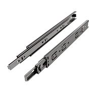 SOTECH 1 paire Coulisses à sortie totale KV2-45-H45-L450-NF 450 mm (insérées) Glissière de tiroir Capacité de charge de 45 Kg