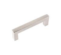 SOTECH 1 pièce poignée de meuble E3 en acier inoxydable véritable BA 128 mm (profil 15 x 15 mm) poignée de barre poignée de garde-corps poignée de tiroir