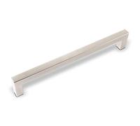 SOTECH 1 pièce poignée de meuble E3 en acier inoxydable véritable BA 256 mm (profil 15 x 15 mm) poignée de barre poignée de garde-corps poignée de tiroir