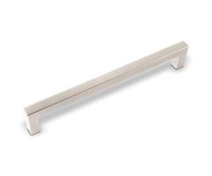 SOTECH 1 pièce poignée de meuble E3 en acier inoxydable véritable BA 256 mm (profil 15 x 15 mm) poignée de barre poignée de garde-corps poignée de tiroir