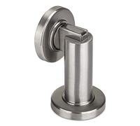 SOTECH 1 x Butoir de Porte magnétique Magneto en Acier Inoxydable Ø 50 mm Hauteur 90 mm Tampon de Porte Matériel de Fixation pour Le Montage Mural et au Sol