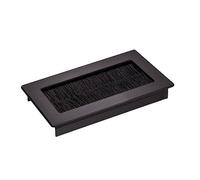 SOTECH 1 x passage de câbles Toledo en aluminium anodisé noir 100 x 70 mm Dimensions de montage : 90 x 62 x 15,3 mm Passage de câbles