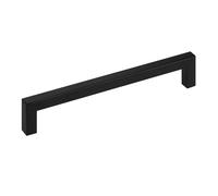 SOTECH 10 pièces Poignées de meuble E8 Entraxe 160 mm en acier inoxydable noir mat