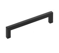 SOTECH 10 pièces Poignées de meuble E8 entraxe 160 mm noires mates brunies | Poignées d'armoire et de commode en acier inoxydable SS201 pour la cuisine, la salle de bains et plus encore