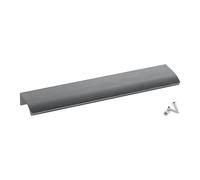 SOTECH 10 poignées de meubles Blankett Alex Titan blue 200 mm Poignées de porte à monter à l'intérieur de la façade, vis de fixation incluses