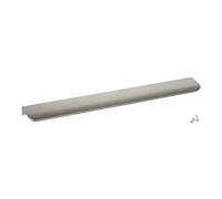 SOTECH 10 poignées de meubles blankett Tommy aspect inox brossé 350 mm Poignées de porte à monter à l'intérieur de la façade, vis de fixation incluses