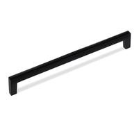 SOTECH 10 x Poignées de meuble Blackline I BA 256 mm noir mat, Poignées d'armoire longueur 266 mm x largeur 10 mm x hauteur 28 mm