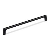 SOTECH 10 x Poignées de meuble Blackline III BA 224 mm noir mat, Poignées d'armoire longueur 234 mm x largeur 11 mm x hauteur 30 mm