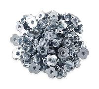 SOTECH 100 x Écrous à Griffes M5 x 8 x 15 mm avec 4 Pointes | pour la Fixation de Composants de la Fabrication de Meubles Écrous