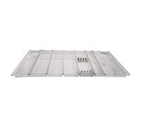 SOTECH 120 cm Cuisio Bac à Couverts Insert à Couverts Blanc translucide mit Bloc à Couteaux Range-Couverts de