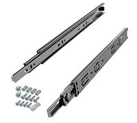 SOTECH 2 paires de Coulisse à sortie totale KV-25-H35-L500-NF-MS 500 mm Version standard, charge admissible 25 kg, glissière télescopique avec jeu de vis