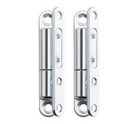 SOTECH 2 pièces paumelles de porte paumelle à visser 15 x 83 mm charnière paumelle de rénovation pour portes intérieures à visser (acier galvanisé)