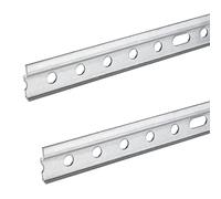 2 pièces Rail de Suspension Mural pour Meuble Haut 407 mm Rails d'armoire pour meubles de cuisine Acier galvanisé Rails muraux pour armoires murales de SOTECH