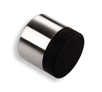 SOTECH 2 x Arrêt-Porte TOPPER vrai Acier Inox Ø 30 mm Distance Mur 30 mm