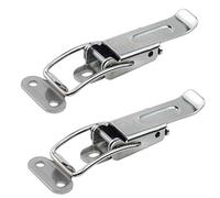SOTECH 2 x Fermeture à genouillère Catch #22 en acier inoxydable Connecteur de plan de travail Connecteur de table