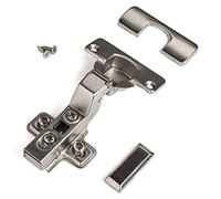 SOTECH 2 x Paumelles à boîtier 105° butée intérieure avec SOFT-CLOSE y compris plaques de montage et vis et montage rapide KLIP, testé avec 50000 cycles SO-T52