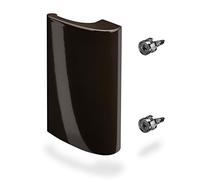 SOTECH 2 x Poignée pour Porte Fenêtre SEJA Marron 82 x 52 x 20 mm Aluminium | Poignée pour Portes Externes