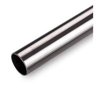 SOTECH 2 x Tube de meuble Tube de penderie Barre de penderie/INOX 1.4301 / Longueur 2000 mm/Ø 25 Tube en acier inoxydable