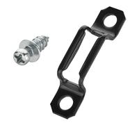 SOTECH 20 pièces Ferrure d'assemblage MODULAR 44 x 10,6 x 9 mm noir Taquets de tablettes Raccord de corps de meuble à enfoncer pour tablettes Raccord de meuble à enfoncer