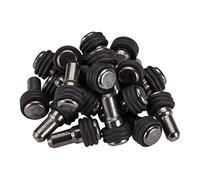 SOTECH 20 pièces Taquets d'étagère OR pour Trou de Ø 5 mm Noir Taquets | d'étagère Taquets d'étagère à enfoncer pour étagères en bois Supports d'étagère à enfoncer