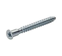 SOTECH 20 pièces Vis d'assemblage Confirmat Cruciforme PZ3 7 x 50 mm Tête