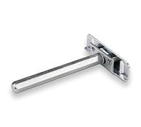 SOTECH 20 x Taquets d'étagère Smart 112 x 76 x 19 mm, montage invisible, réglable, acier, support d'étagère