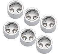 SOTECH 3 paires barre d'armoire 25 mm (6 pièces) de supports