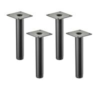 SOTECH 4 pièces Pieds de meuble Hauteur 150 mm LIMA, Ø 25 mm Réglable