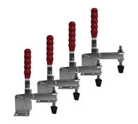 SOTECH 4 pièces Pince de serrage à genouillère Force de maintien jusqu'à 340 kg Serrage rapide vertical Pinces de serrage à genouillère