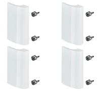 SOTECH 4 pièces Poignée de porte de balcon SEJA aluminium 82 x 52 x 20 mm