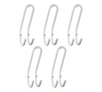 SOTECH 5 pièces crochet portemanteau FARA 192 x 51 mm acier blanc crochet portemanteau mural crochet porte-veste accrochage