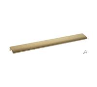 SOTECH 5 poignées de meubles Blankett Alex aspect laiton brossé 350 mm Poignées de porte à monter sur la surface intérieure de la façade, vis de fixation incluses