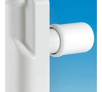 SOTECH Adaptateur de sortie de siphon de 40 à 50 mm, blanc, adaptateur de tube HT