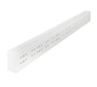 SOTECH Baguettes d'écartement Coulisses de Tiroirs (LxHxP) 25 x 50 x 486 mm Blanc Barre d'écartement pour Coulisses sous Tiroir