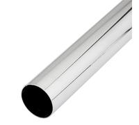 SOTECH Barre d'armoire 25 mm Chrome poli ron Ø L : 1000 mm Acier