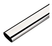 SOTECH Barre d'armoire 30 x 15 mm chromé poli ovale L : 1160 mm Acier